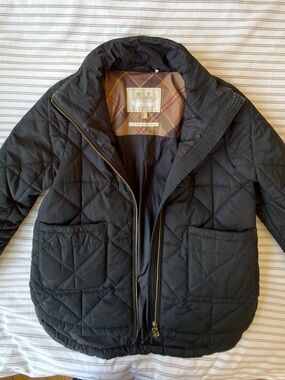 Barbour Black Quilted Jacket